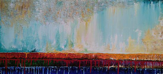 painting by Shona Aston - Celestial Layers