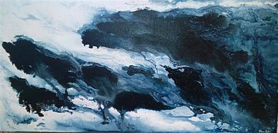 Dynamic Shades, painting by Shona Aston