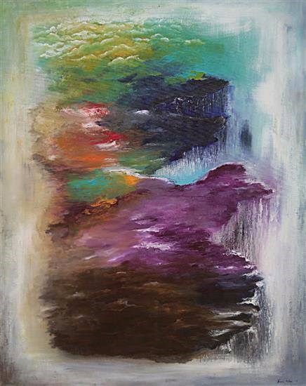 Forest of Pandora, painting by Shona Aston