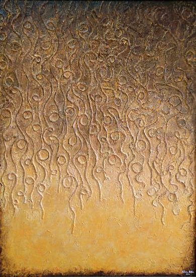 Glimmer, painting by Shona Aston