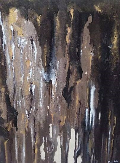 Gold Mine, painting by Shona Aston