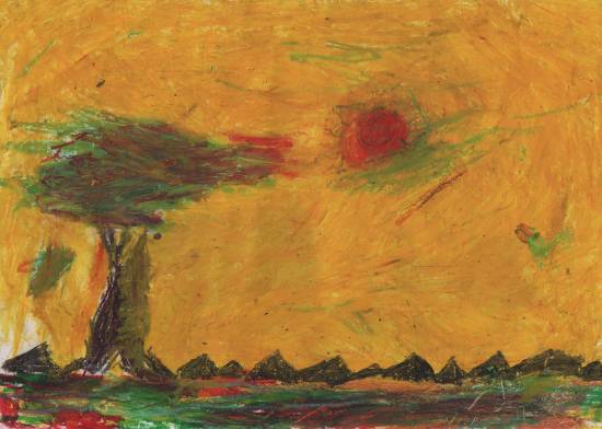 Tree, painting by Sreebhadra Suraj