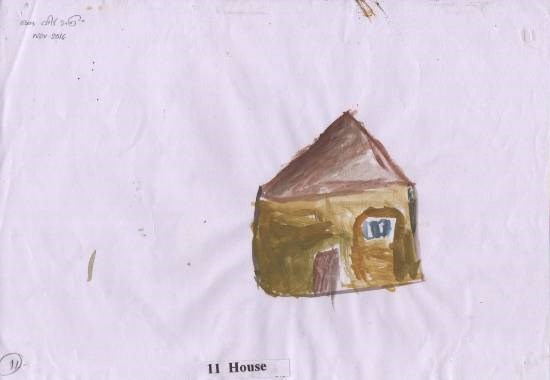 House, painting by Sreebhadra Suraj