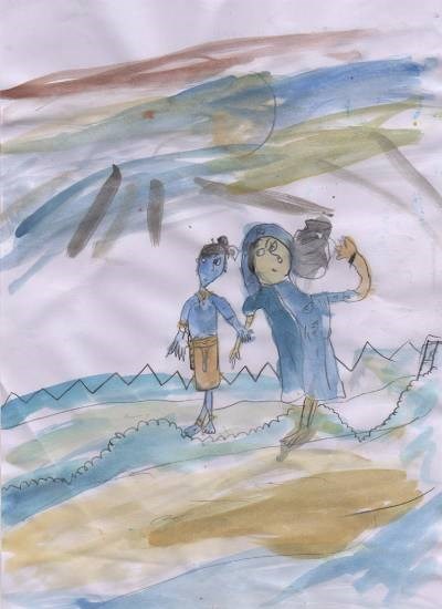 Krishna, painting by Sreebhadra Suraj