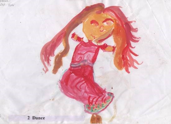 Girl, painting by Sreebhadra Suraj