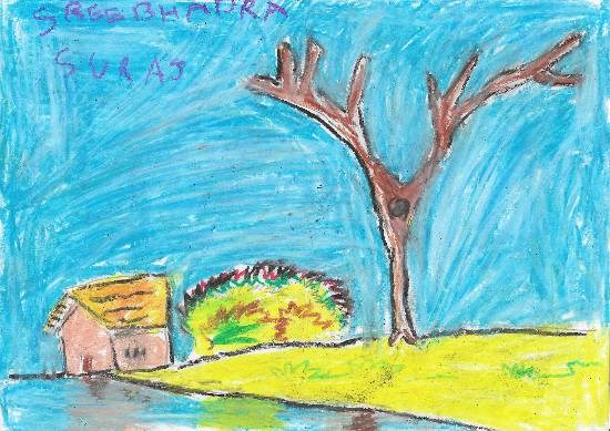 Nature, painting by Sreebhadra Suraj