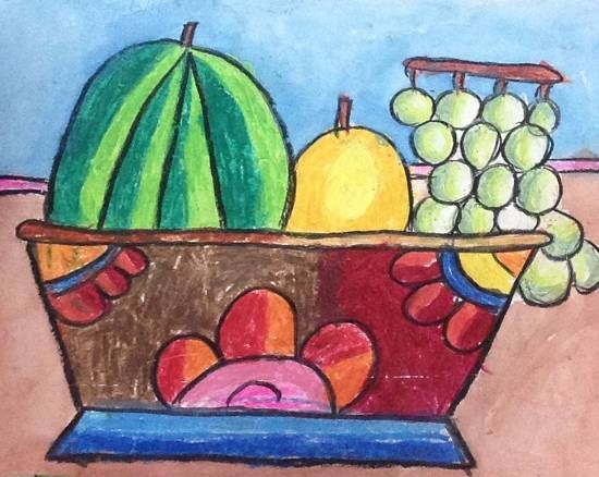 Fruits, painting by Utkkarsh Darshan Mehta