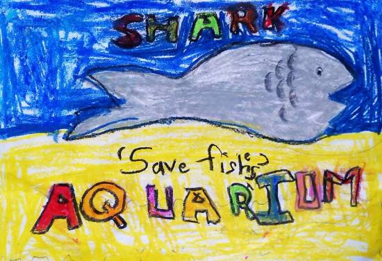 Painting  by Chinmayee Anand Naravane - Aquarium