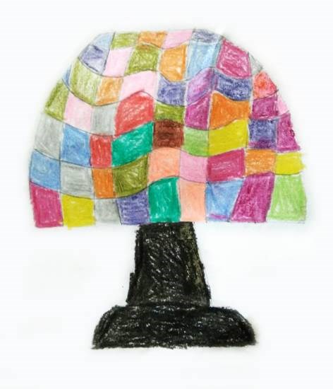 Lamp, painting by Chinmayee Anand Naravane