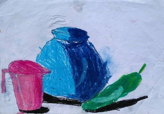 Still Life, painting by Chinmayee Anand Naravane