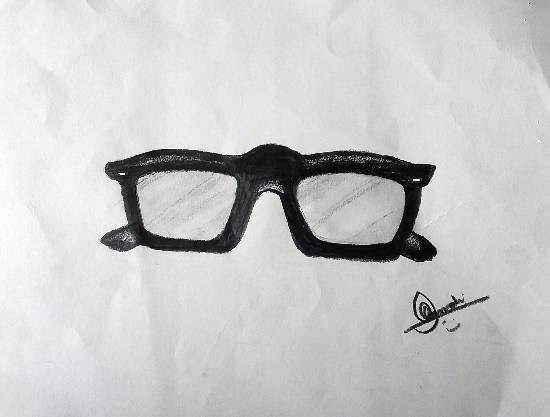 Specs, painting by Hamdi Imran