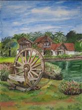 Rural-Life - In stock painting