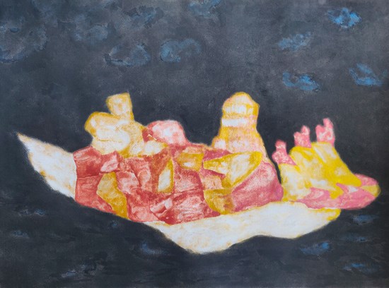 Quest 1, painting by Ambika Wahi