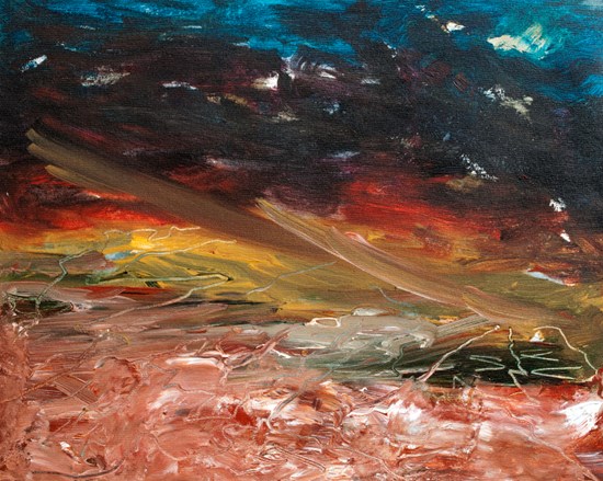 ET-2, painting by Vinay Sane