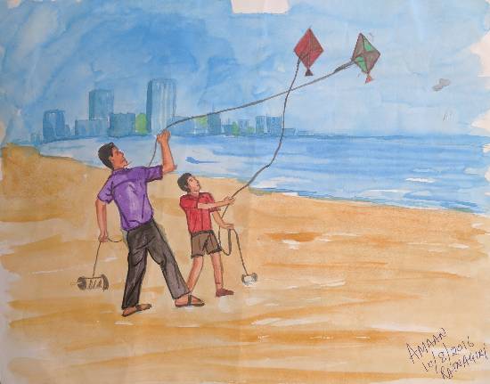 Painting  by Amaan Ansari - Reaching for the sky