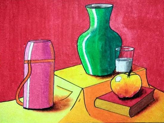 Still life, painting by Janhavi Deodhar