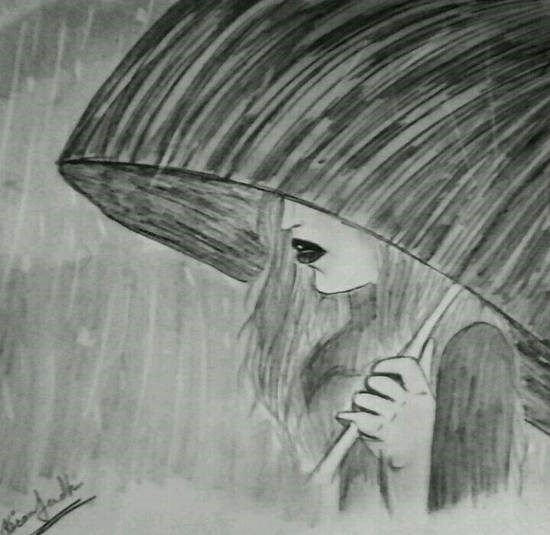 Untitled - 19, painting by Kiran Ravindra Jadhav