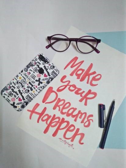 Dream, painting by Vineet kovuru