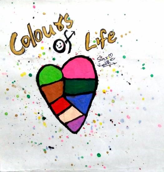 Untitled - 29, painting by Vineet kovuru