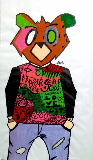 Untitled - 20, painting by Vineet kovuru