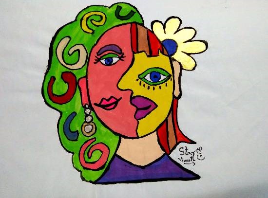 Untitled - 10, painting by Vineet kovuru