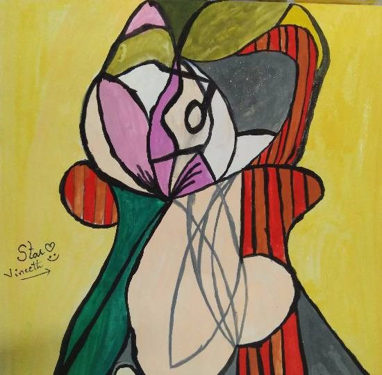 Untitled - 8, painting by Vineet kovuru