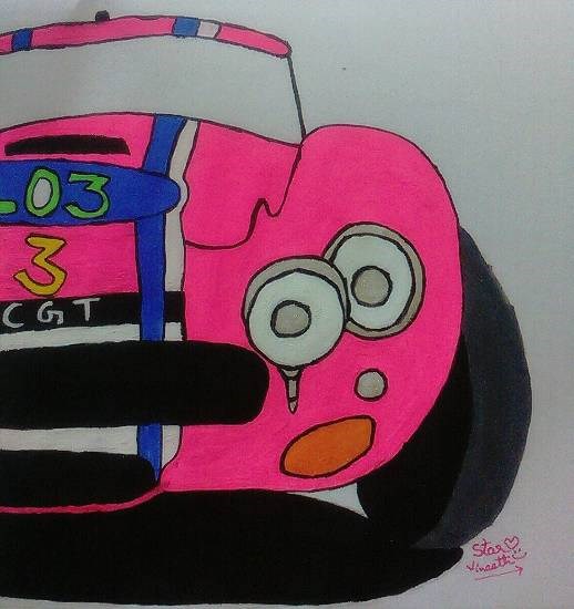 Untitled - 3, painting by Vineet kovuru