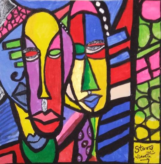 Untitled - 2, painting by Vineet kovuru