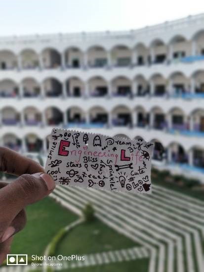 Engineering life, painting by Vineet kovuru