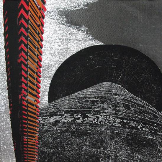 painting by Malavika Mandal Andrew - In transit - 19