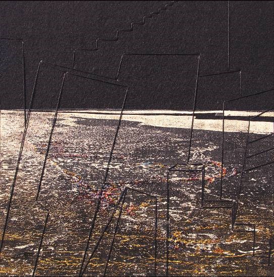 Evanescence - 6, painting by Malavika Mandal Andrew