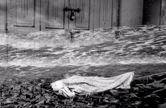 Unlimited Progress - IX, painting by Malavika Mandal Andrew