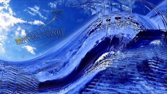 Inspiration and Realization - 1, painting by Malavika Mandal Andrew