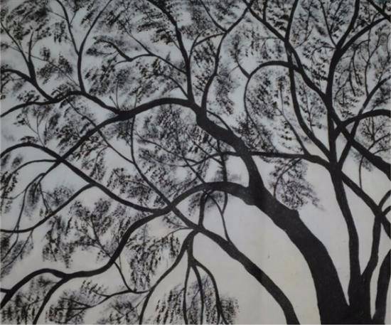 Day Break, painting by Pooja Singh Chhetri