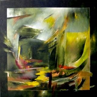 Beauty of Green, painting by Bhawana Choudhary