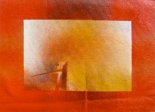 Gate, painting by Bhawana Choudhary