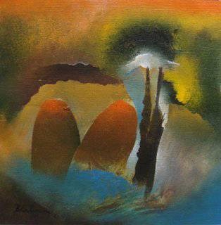 Light, painting by Bhawana Choudhary