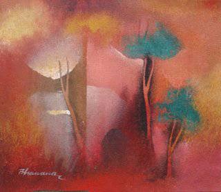 Nature, painting by Bhawana Choudhary