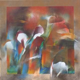 Summer, painting by Bhawana Choudhary