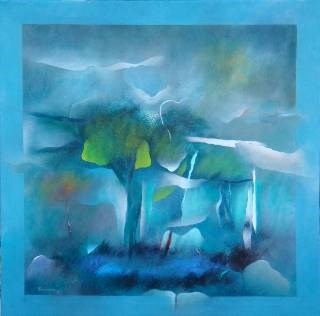 Melody, painting by Bhawana Choudhary