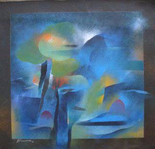 Untitled III, painting by Bhawana Choudhary