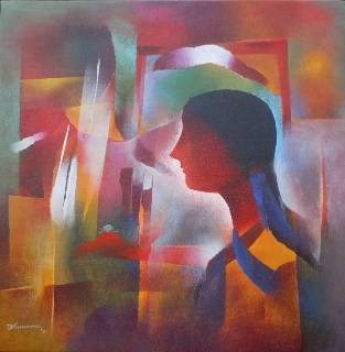 Untitled VII, painting by Bhawana Choudhary