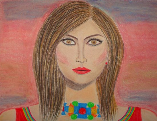 Theodora, painting by Shikha Narula