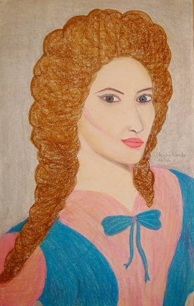 Charlotte, painting by Shikha Narula