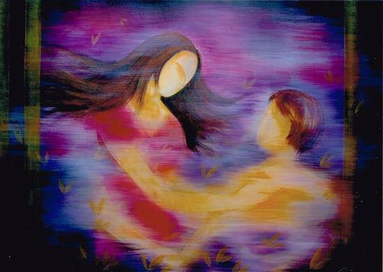 Untitled - IX, painting by Priyanka Goswami