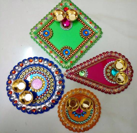 Design by Dhanashree Puntambekar - Puja Platter - 2