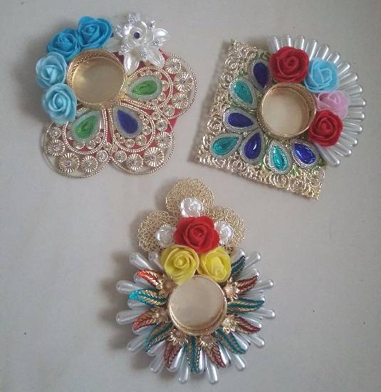 Design  by Dhanashree Puntambekar - T Light Holders