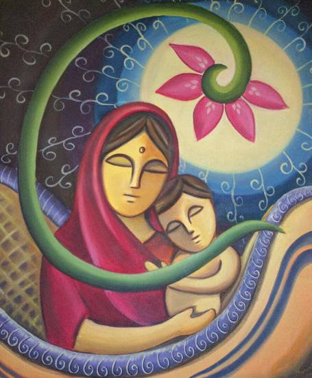 painting by Namrata Bothra - Real Comfort