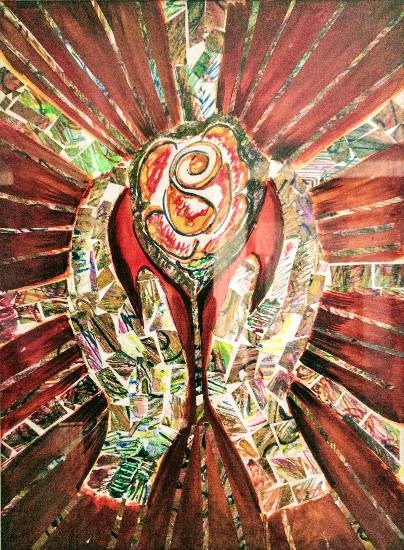 Care, painting by Namrata Bothra