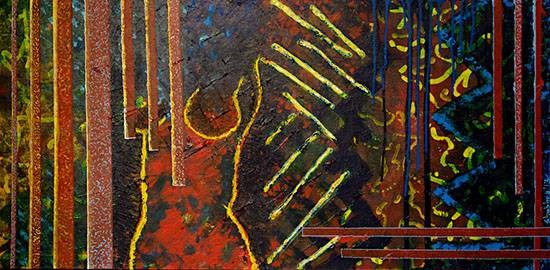 Still I rise, painting by Shubhra Chaturvedi